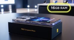 Poco लेके आया Transparent Phone – 16GB RAM और 512GB स्टोरेज स्पेस के साथ