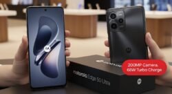 Motorola ने लॉन्च किया नया 5G स्मार्टफोन – 200MP कैमरा, 68W Turbo चार्जर और प्रीमियम फीचर्स के साथ दमदार एंट्री