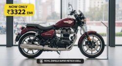 Premium फीचर्स के साथ Royal Enfield Super Meteor 650cc बाइक हुई लॉन्च – अब सिर्फ ₹3322 EMI पर